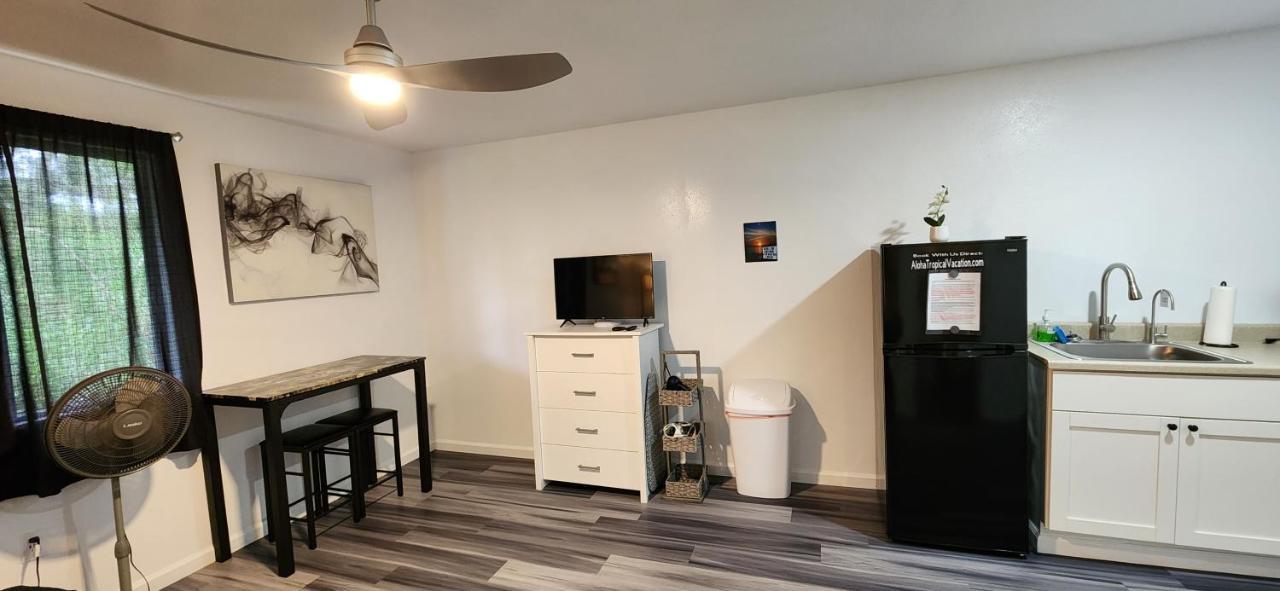 #4 New! Cozy Private Studio! Self Checkin Studio Apt Keaau Dış mekan fotoğraf